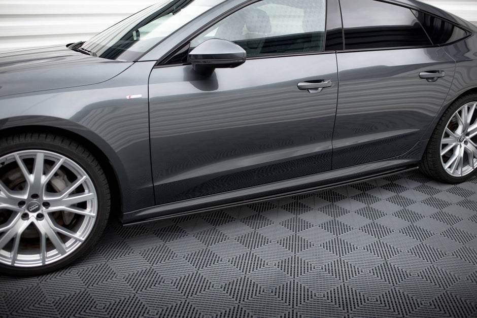 Sidokjolar Diffusers för Audi A7 S-Line C8 / S7 C8 / C8 Facelift / S7 Facelift