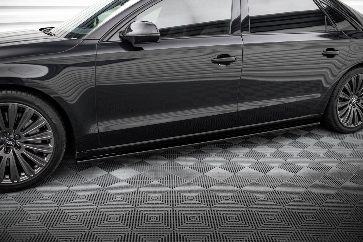Sidokjolar Diffusers för Audi A8 Long D4