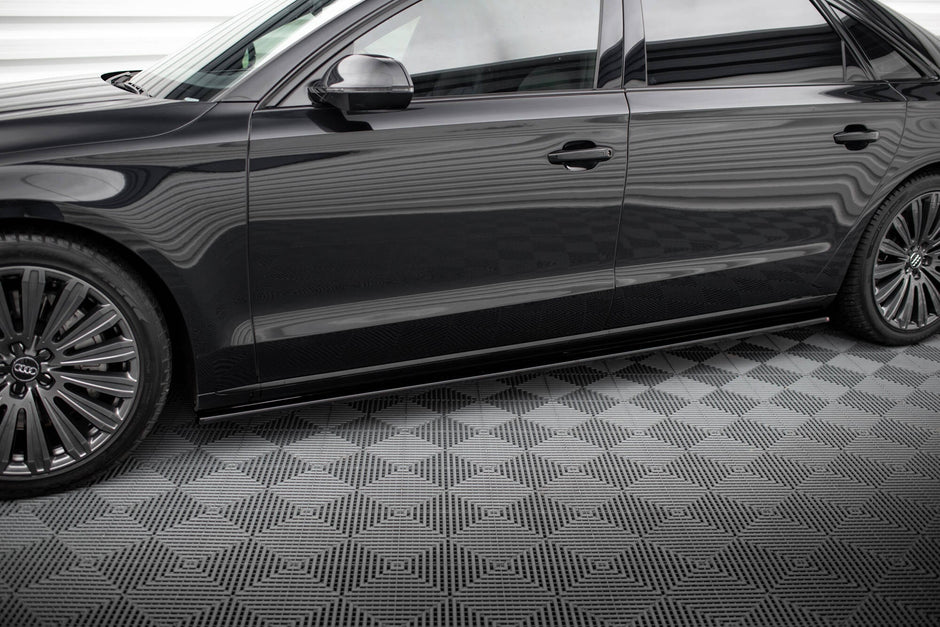 Sidokjolar Diffusers för Audi A8 Long D4