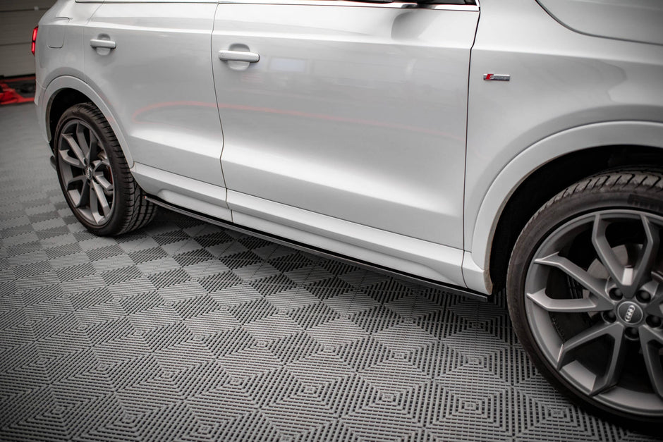 Sidokjolar Diffusers för Audi Q3 Sport 8U Facelift