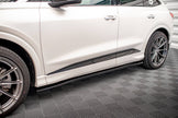 Sidokjolar Diffusers för Audi Q4 e-tron Sportback S-line Mk1