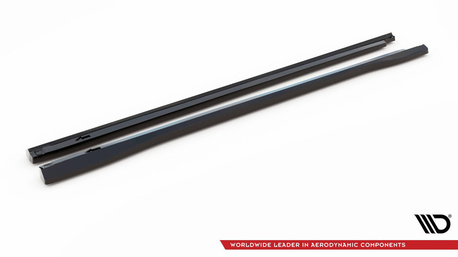 Sidokjolar Diffusers för Audi Q4 e-tron Sportback S-line Mk1