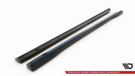Sidokjolar Diffusers för Audi Q4 e-tron Sportback S-line Mk1