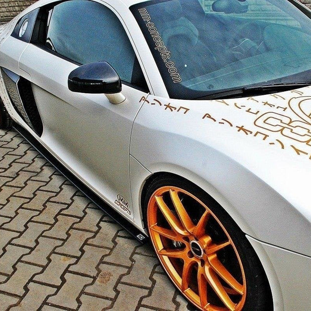 Sidokjolar Diffusers för Audi R8 Mk.1
