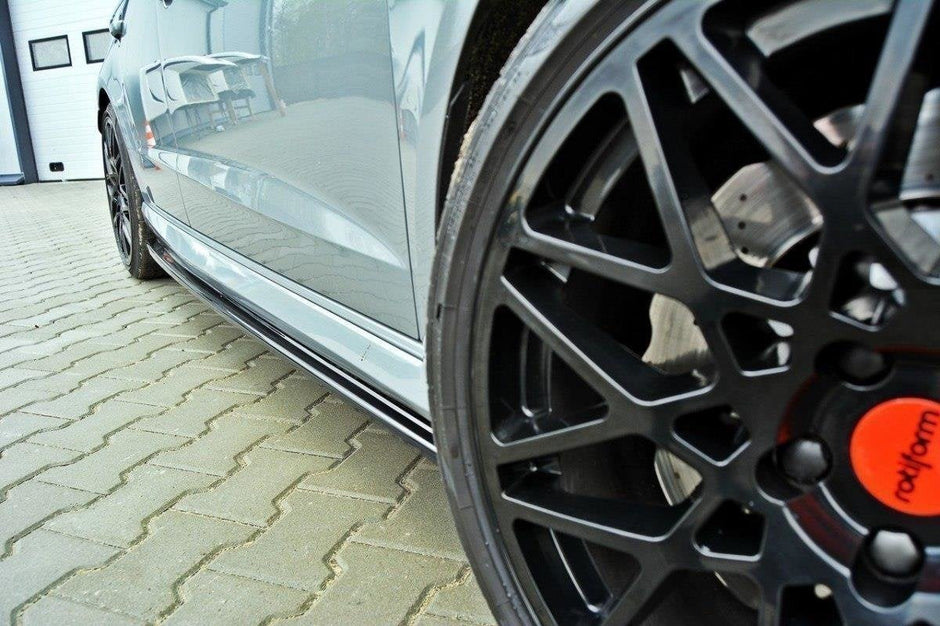 Sidokjolar Diffusers för Audi RS3 8V Sportback