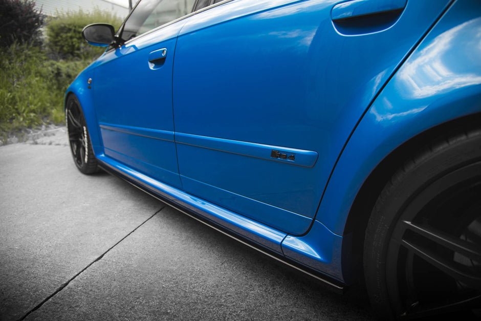 Sidokjolar Diffusers för Audi RS4 B7
