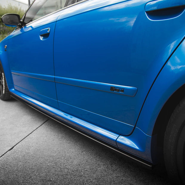 Sidokjolar Diffusers för Audi RS4 B7