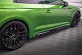 Sidokjolar Diffusers för Audi RS5 Coupe F5 Facelift