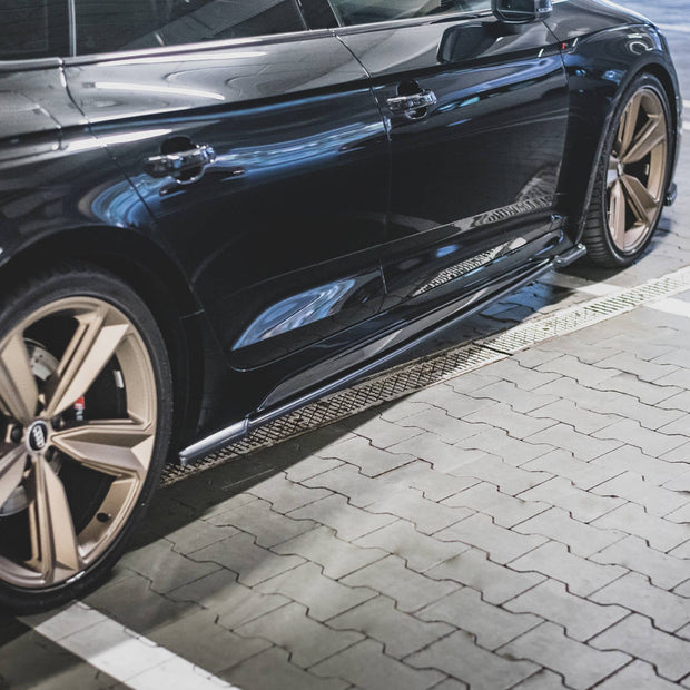 Sidokjolar Diffusers för Audi RS5 Sportback F5 Facelift