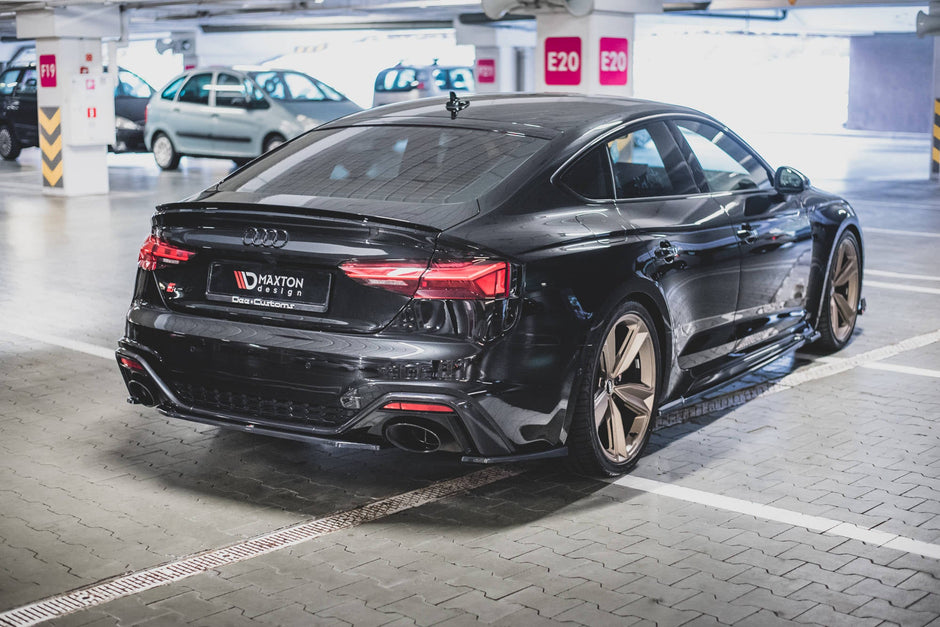 Sidokjolar Diffusers för Audi RS5 Sportback F5 Facelift