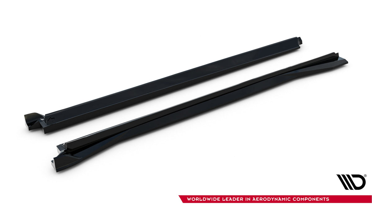 Sidokjolar Diffusers för Audi RSQ8 Mk1 Facelift