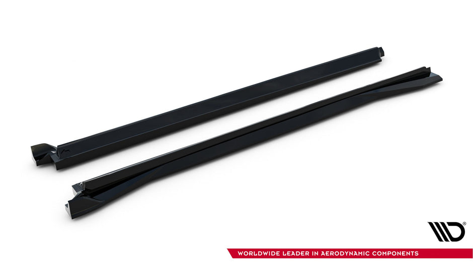 Sidokjolar Diffusers för Audi RSQ8 Mk1 Facelift