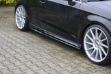 Sidokjolar Diffusers för Audi S3/A3 S-Line Hatchback 8V/8V Facelift