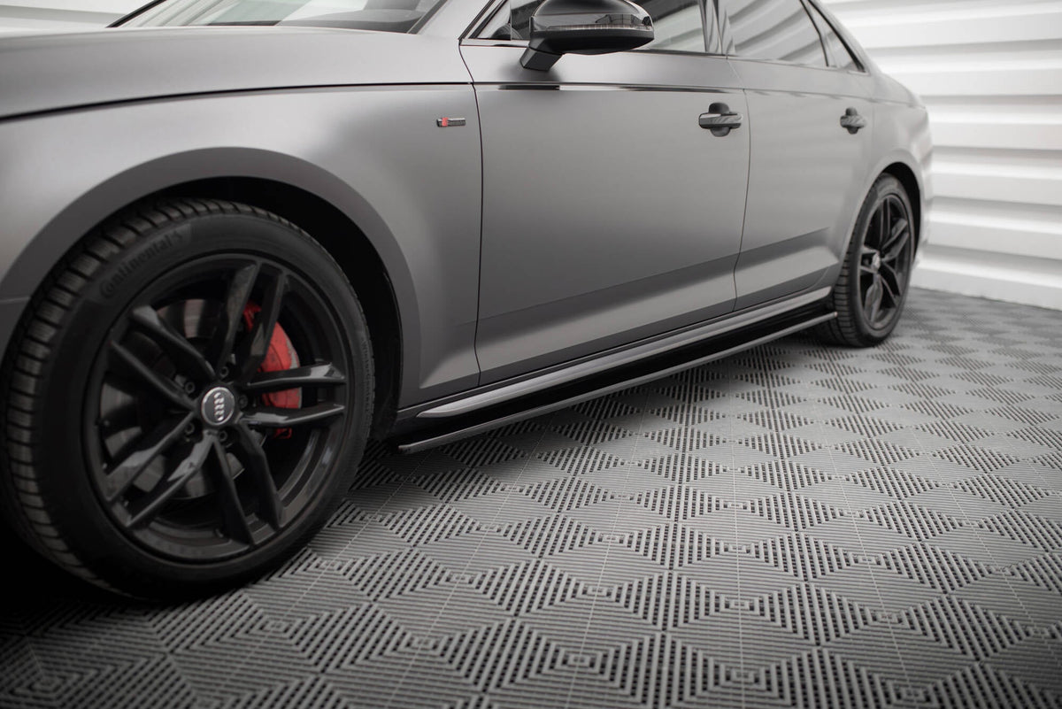 Sidokjolar Diffusers för Audi S4 / A4 S-Line / A4 Competiton B9