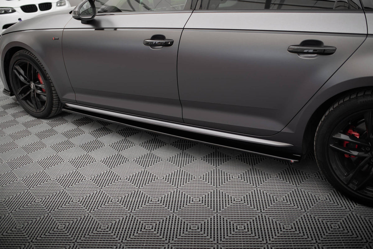 Sidokjolar Diffusers för Audi S4 / A4 S-Line / A4 Competiton B9