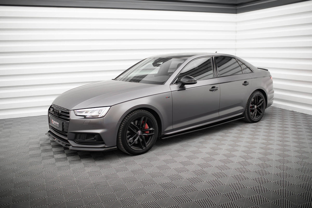 Sidokjolar Diffusers för Audi S4 / A4 S-Line / A4 Competiton B9