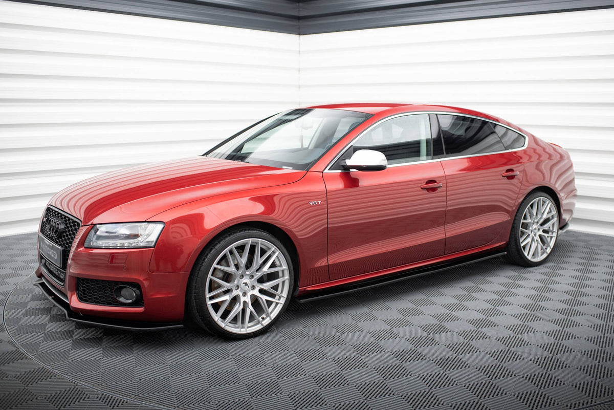 Sidokjolar Diffusers för Audi S5 / A5 / A5 S-Line Sportback 8T / 8T Facelift
