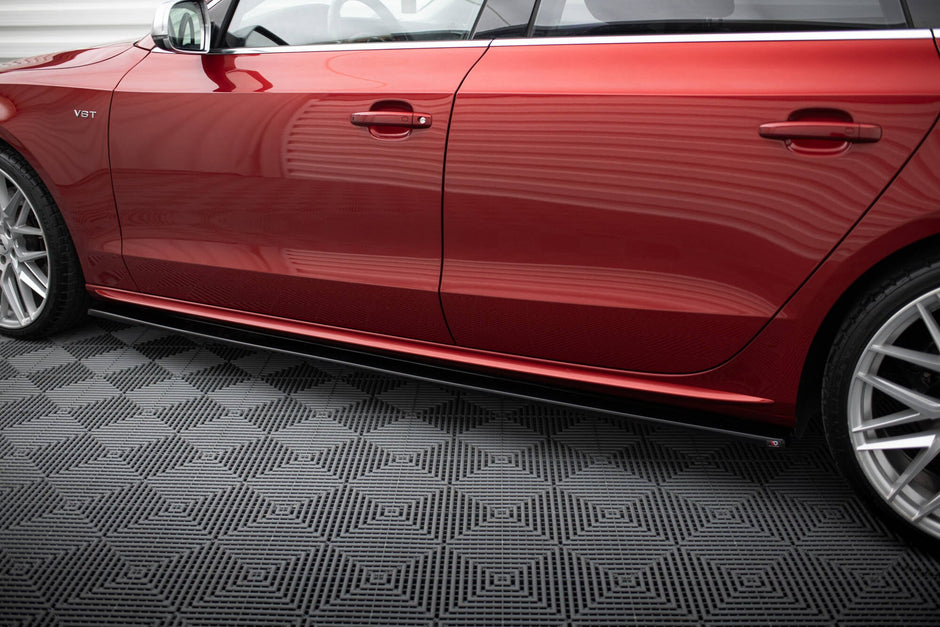 Sidokjolar Diffusers för Audi S5 / A5 / A5 S-Line Sportback 8T / 8T Facelift