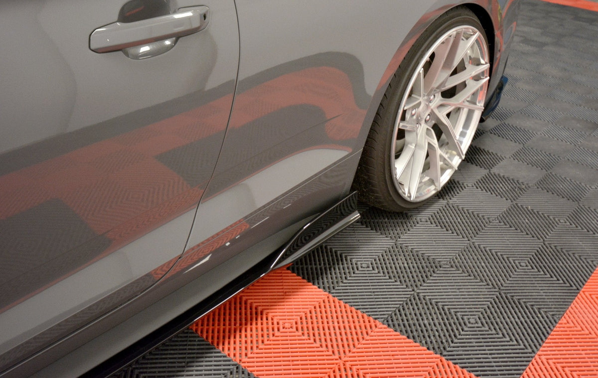Sidokjolar Diffusers för Audi S5 / A5 S-Line F5 Coupe