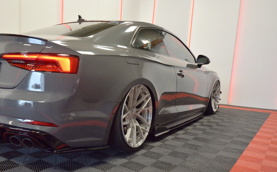 Sidokjolar Diffusers för Audi S5 / A5 S-Line F5 Coupe