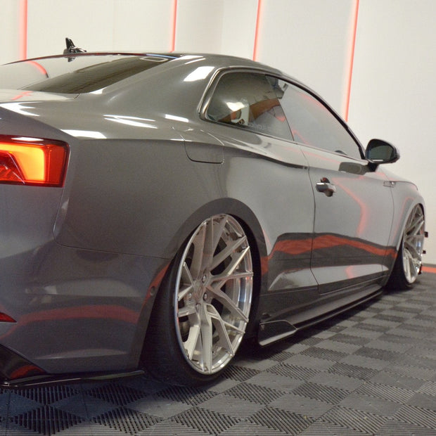 Sidokjolar Diffusers för Audi S5 / A5 S-Line F5 Coupe