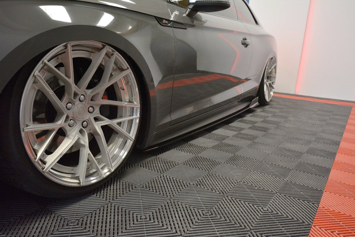 Sidokjolar Diffusers för Audi S5 / A5 S-Line F5 Coupe