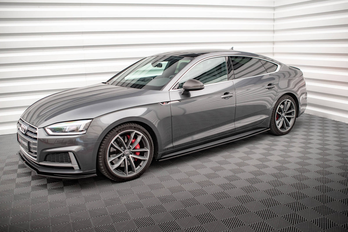 Sidokjolar Diffusers för Audi S5 / A5 S-Line F5 Sportback