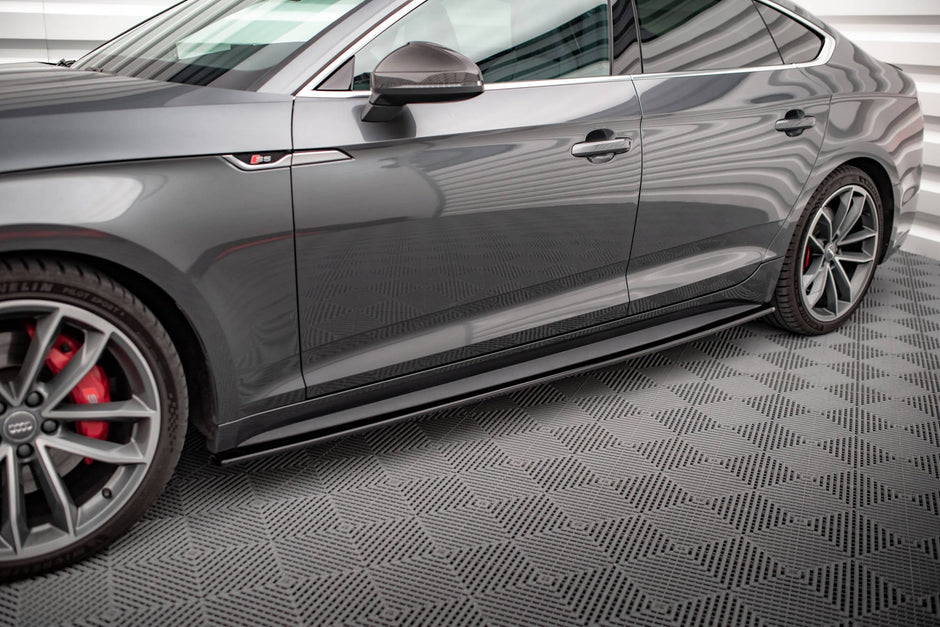 Sidokjolar Diffusers för Audi S5 / A5 S-Line F5 Sportback
