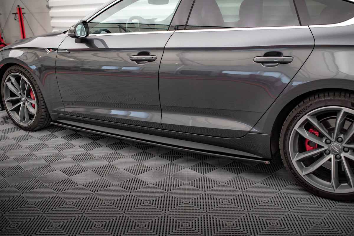 Sidokjolar Diffusers för Audi S5 / A5 S-Line F5 Sportback