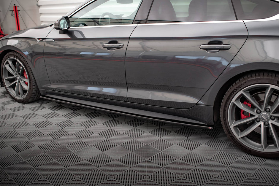 Sidokjolar Diffusers för Audi S5 / A5 S-Line F5 Sportback