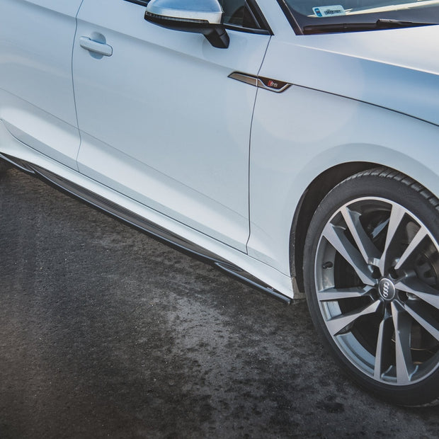 Sidokjolar Diffusers för Audi S5 / A5 S-Line Sportback F5 Facelift