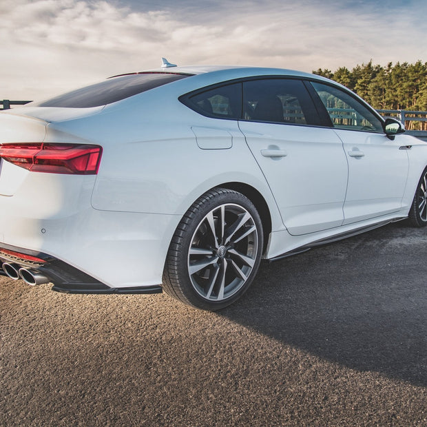 Sidokjolar Diffusers för Audi S5 / A5 S-Line Sportback F5 Facelift