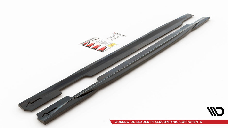 Sidokjolar Diffusers för Audi S5 / A5 S-Line Sportback F5 Facelift
