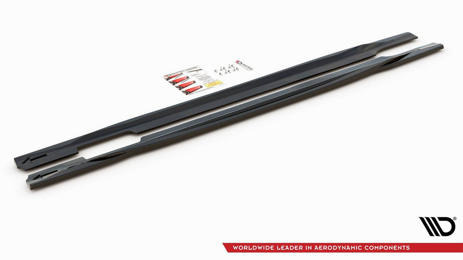 Sidokjolar Diffusers för Audi S5 / A5 S-Line Sportback F5 Facelift