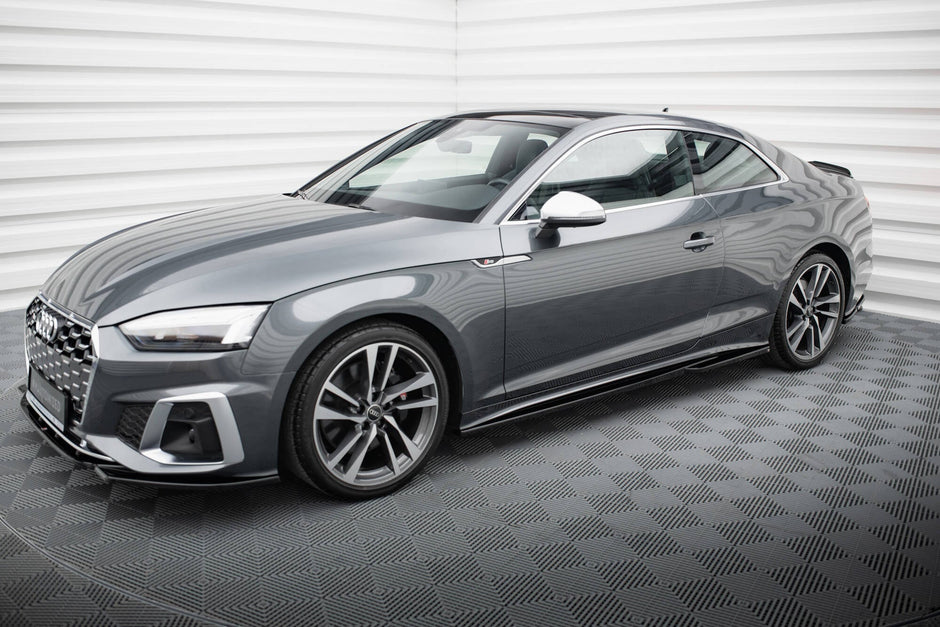 Sidokjolar Diffusers för Audi S5 Coupe / A5 S-Line Coupe F5 Facelift