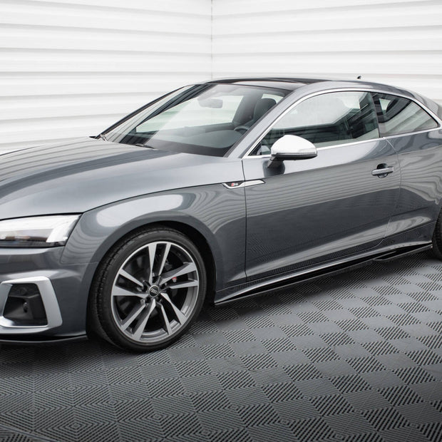 Sidokjolar Diffusers för Audi S5 Coupe / A5 S-Line Coupe F5 Facelift