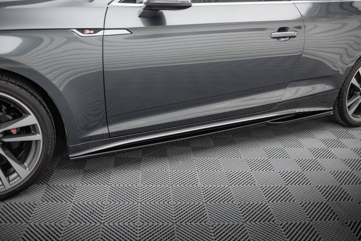 Sidokjolar Diffusers för Audi S5 Coupe / A5 S-Line Coupe F5 Facelift