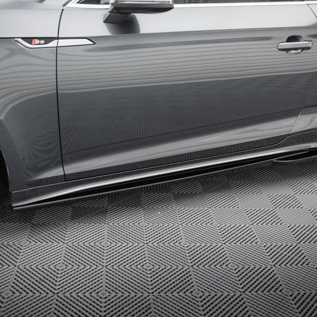 Sidokjolar Diffusers för Audi S5 Coupe / A5 S-Line Coupe F5 Facelift