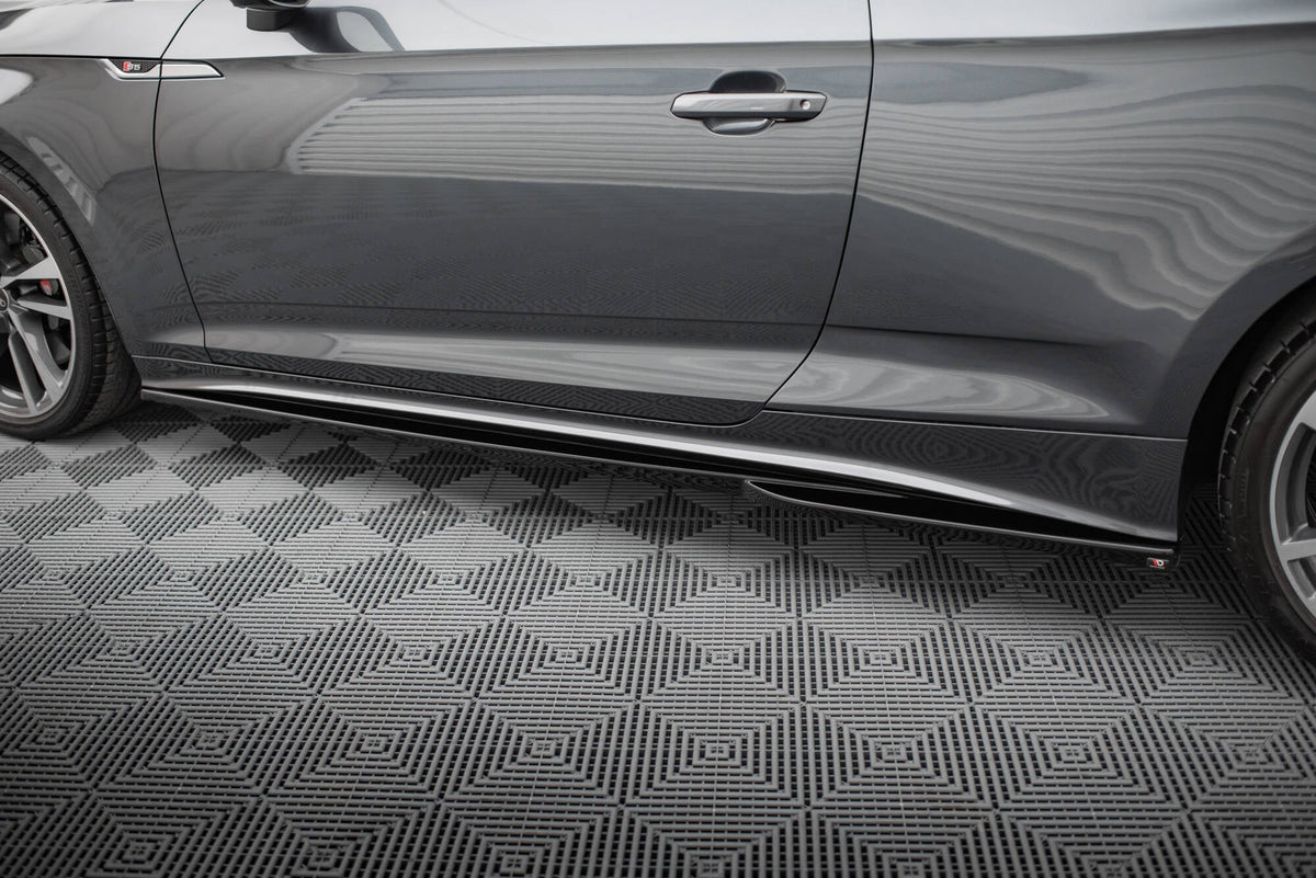 Sidokjolar Diffusers för Audi S5 Coupe / A5 S-Line Coupe F5 Facelift