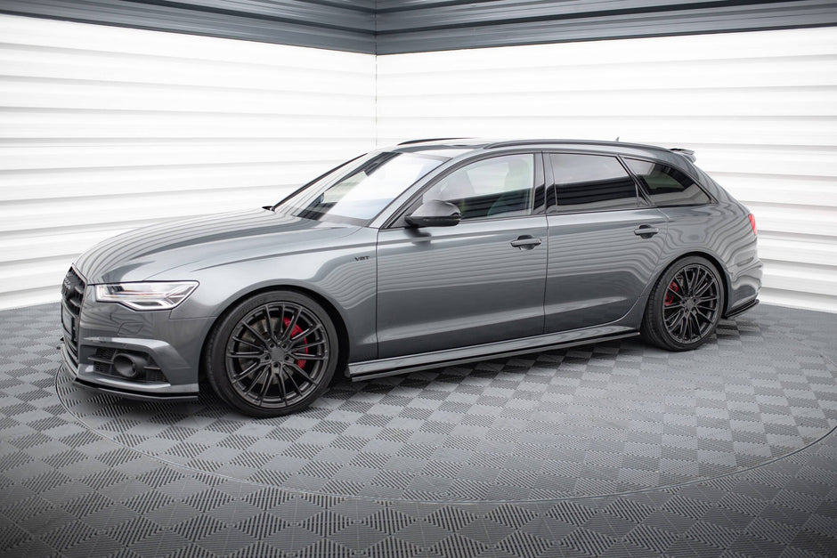 Dokładki Progów för Audi S6 / A6 S-Line / A6 C7 Facelift