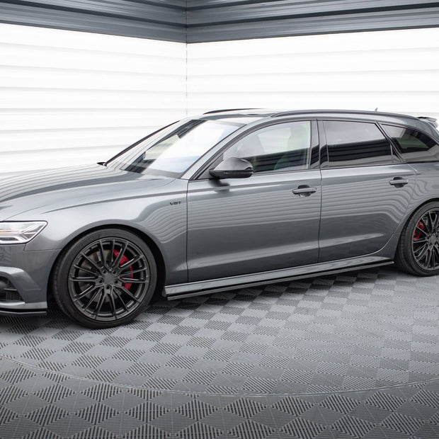 Dokładki Progów för Audi S6 / A6 S-Line / A6 C7 Facelift