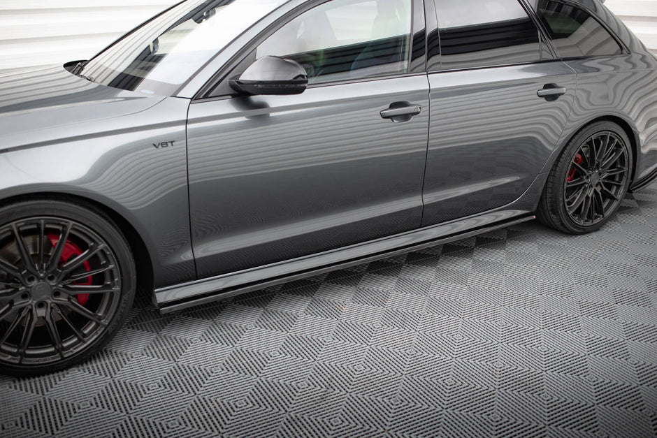 Dokładki Progów för Audi S6 / A6 S-Line / A6 C7 Facelift