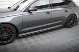 Dokładki Progów för Audi S6 / A6 S-Line / A6 C7 Facelift
