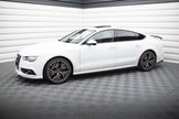 Sidokjolar Diffusers för Audi S7 / A7 S-Line C7 Facelift