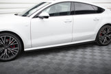 Sidokjolar Diffusers för Audi S7 / A7 S-Line C7 Facelift