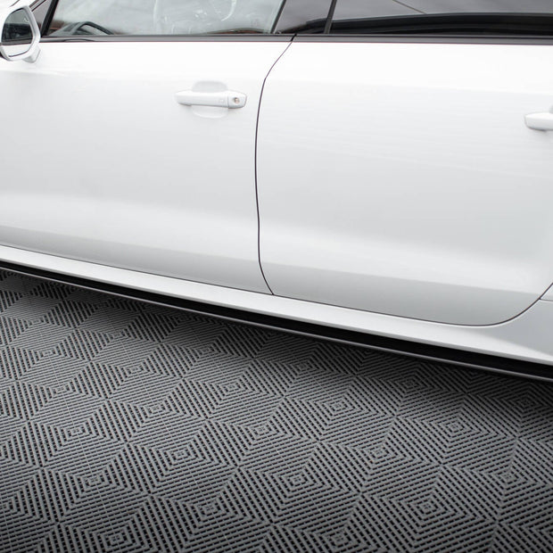 Sidokjolar Diffusers för Audi S7 / A7 S-Line C7 Facelift