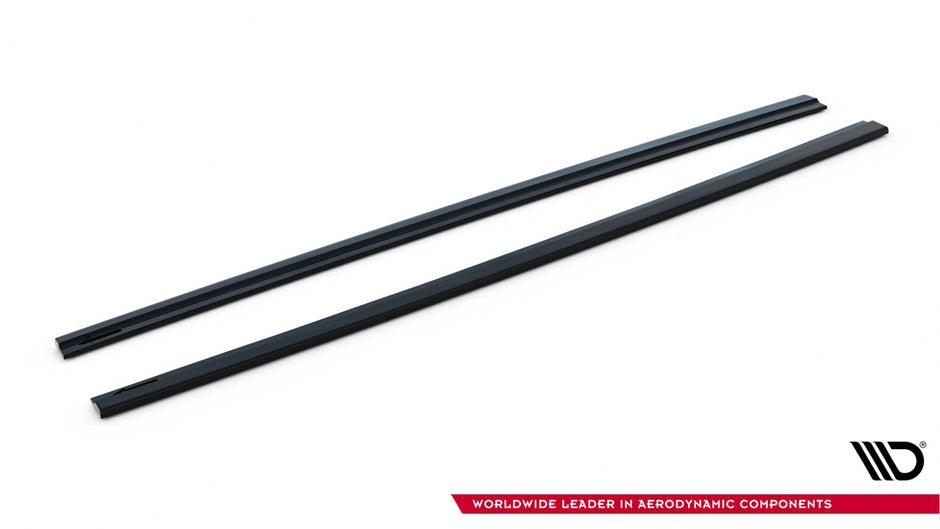 Sidokjolar Diffusers för Audi S7 / A7 S-Line C7 Facelift