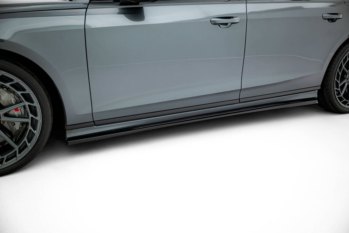 Sidokjolar Diffusers för Audi S8 / A8 S-Line D5 Facelift