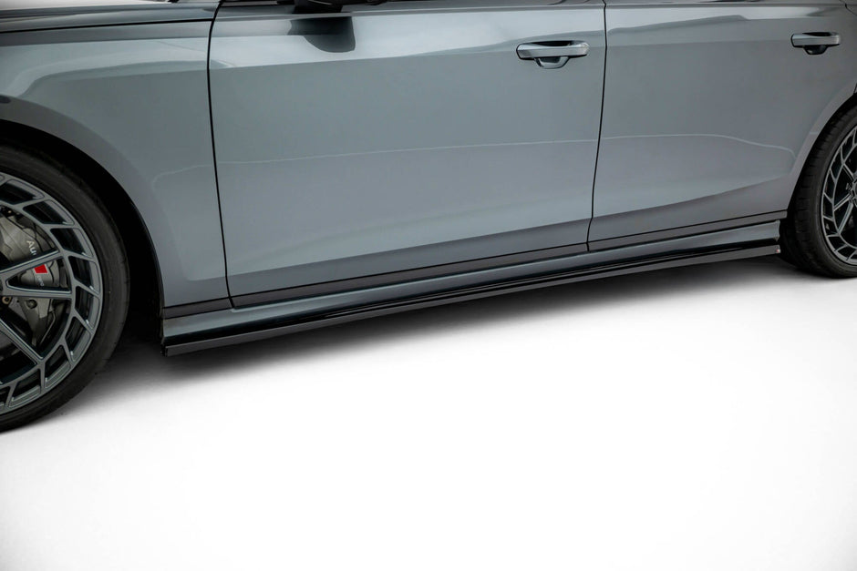 Sidokjolar Diffusers för Audi S8 / A8 S-Line D5 Facelift