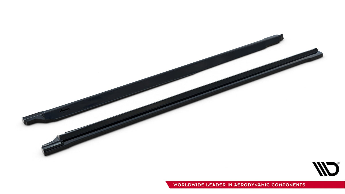 Sidokjolar Splitters för Audi SQ7 / Q7 S-Line Mk.2